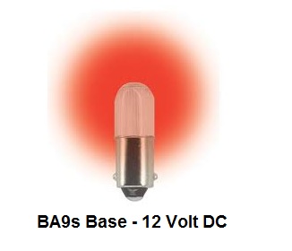 BA9S LED Bulb - 12V or 24V LED - T10, T5 Auto Map Dome Accessory