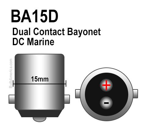 Makergroup 1076 1004 1142 BA15D S8 DC Bayonet Double Contact Base LED Light Bulbs for Boat Marine Lights RV Camper Trailer Automotive Light Bulbs Works on 12V&24V Cool White 4-Pack 