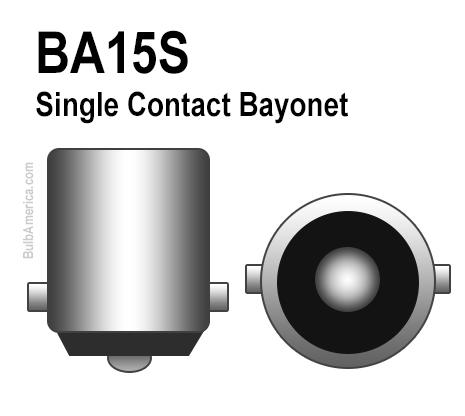 HSUN BA15S (R10W, R5W) SMDx8 LED bulb - MK LED