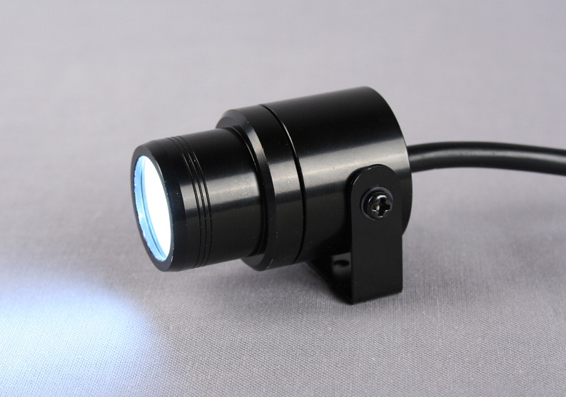 Miniature Spot Led Light BLACK Lamp With On/off Switch for 1:12